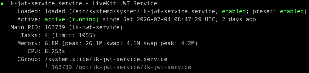 Установка и настройка matrix (Synapse), MAS, LiveKit, lk‑jwt‑service, Element‑web, Ketesa совместно с панелью 3x‑ui - 8